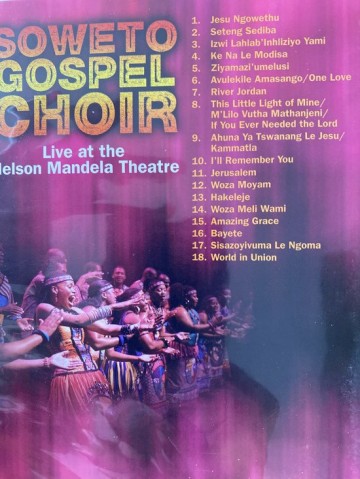 Soweto Gospel Choir Live at The Nelson Mandela Theater back