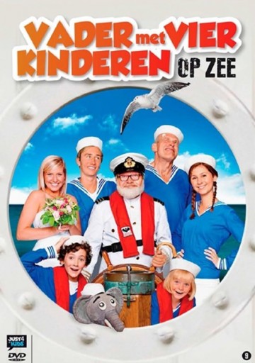 Vader met 4 Kinderen - Op Zee