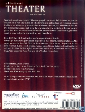 Allemaal Theater Achter